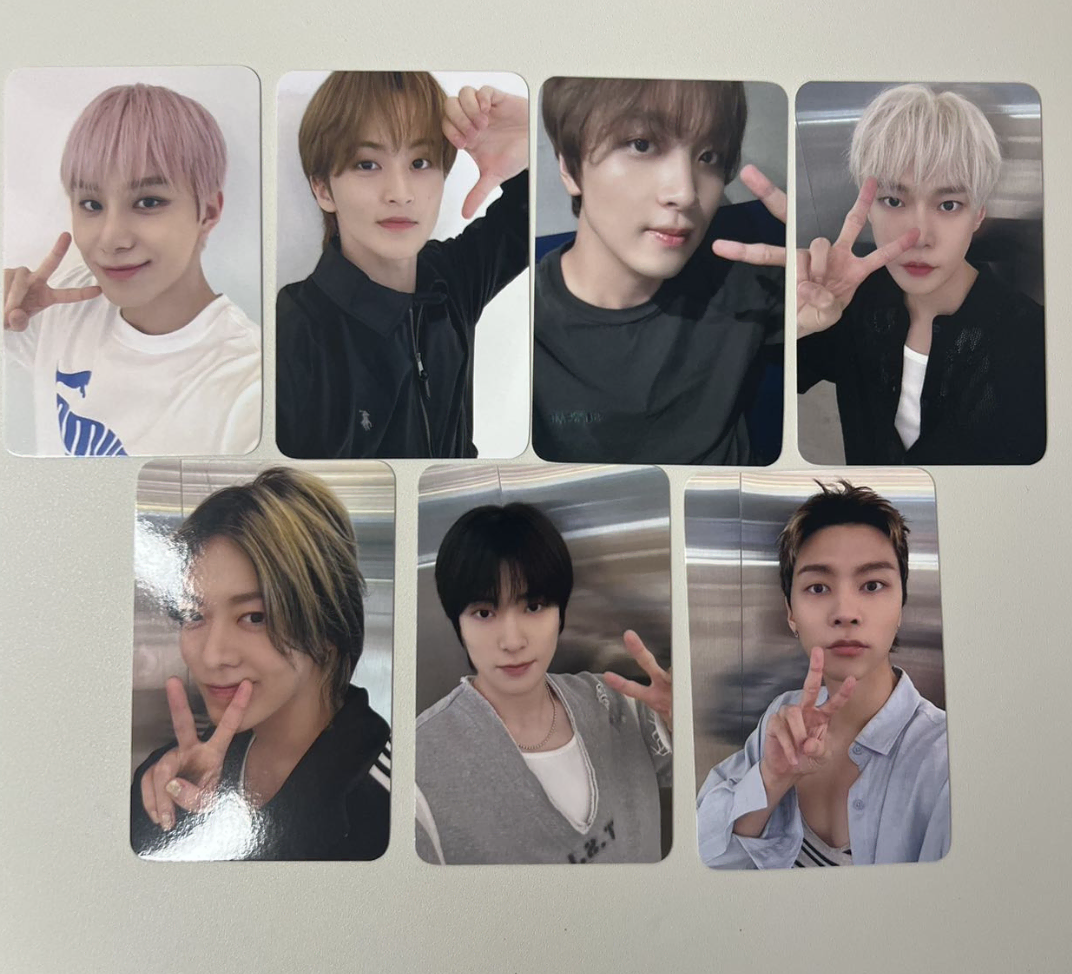 nct 127 walk walk pre-order benefit photocard photocard