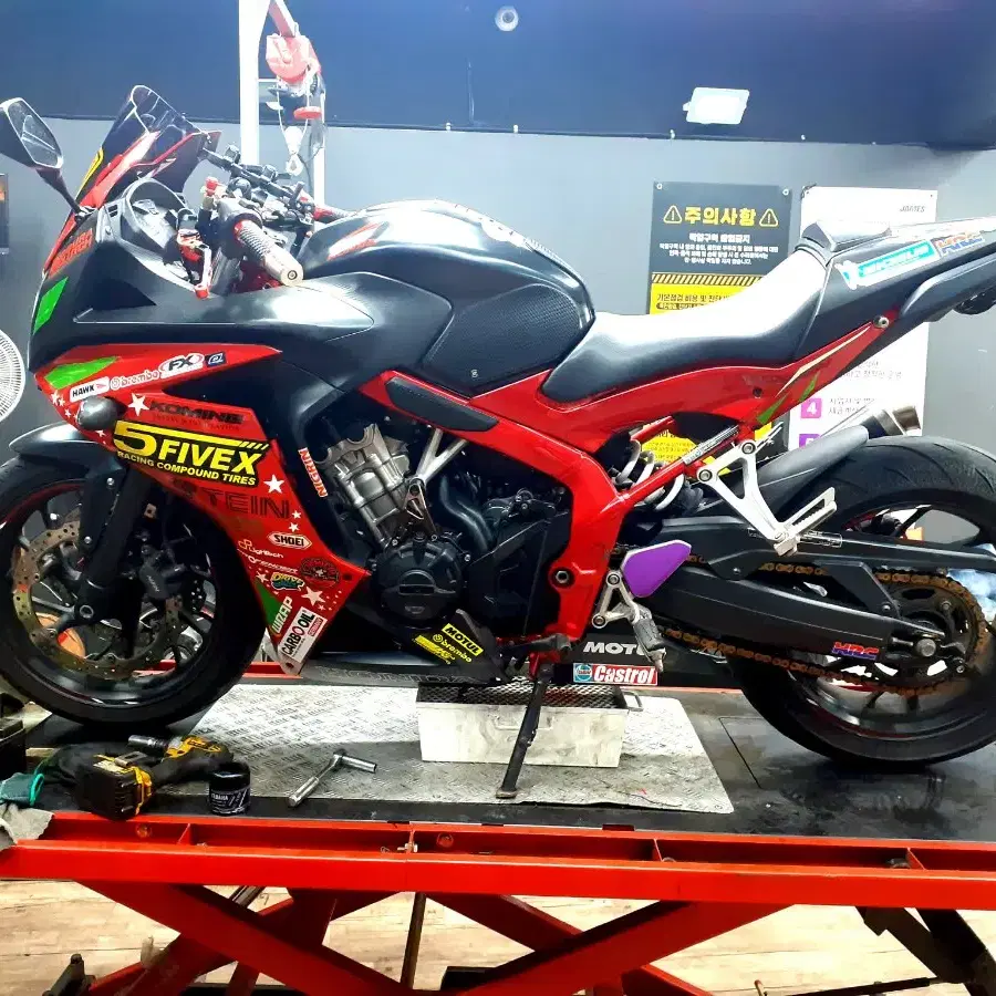 혼다 cbr650f 풀배기 팝니다