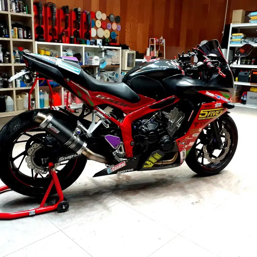 혼다 cbr650f 풀배기 팝니다