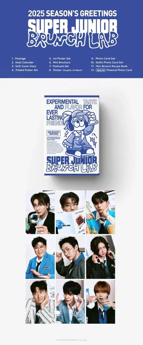 Super JuniorsSeason's GreetingsPre-order BenefitBuncheol