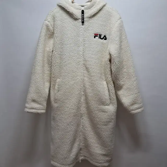 (105) 휠라 FILA 뽀글이 롱 후리스