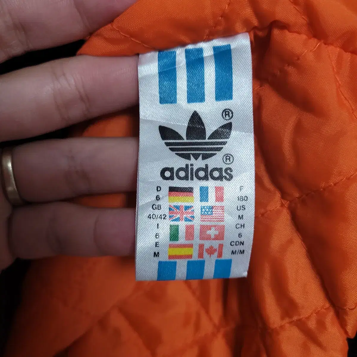 (M) ADIDAS 아디다스 90s 올드스쿨 플라이트 자켓  코트