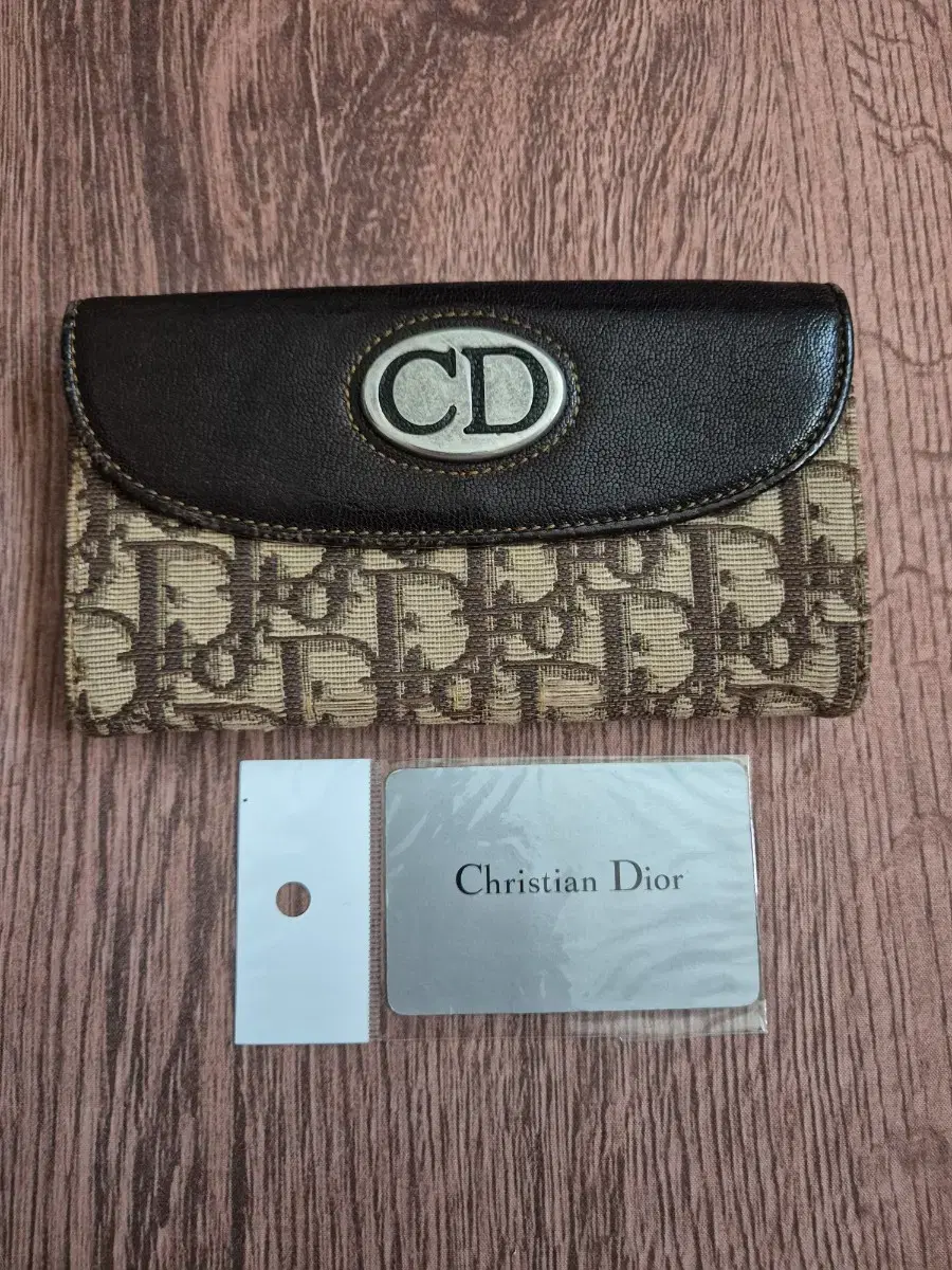 Dior 2005 오블리크 지갑 traveller long wallet