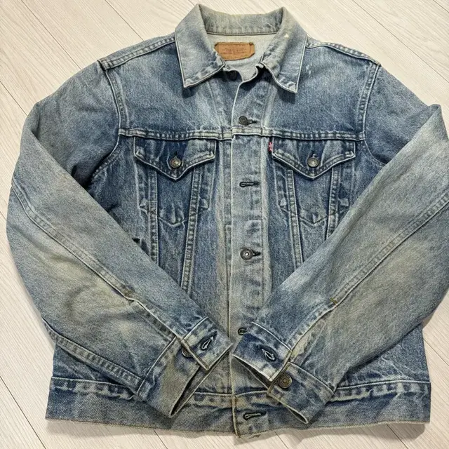 90s levis 데님자켓 made in usa