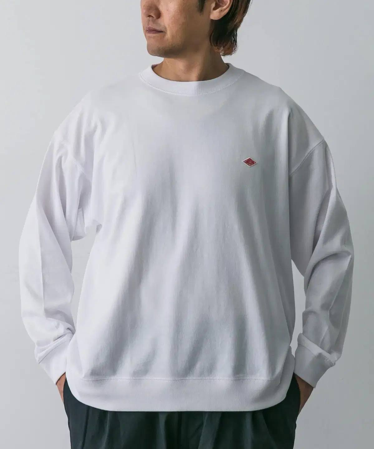 DANTON DANTON Sweatshirt WHITE