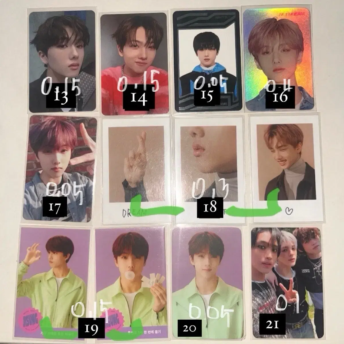 nct photocard wts