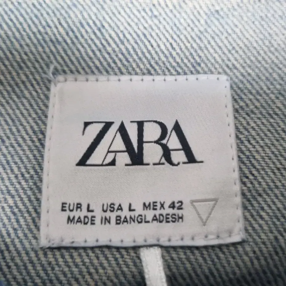 자라(ZARA) 청셔켓 청자켓 청셔츠 L사이즈