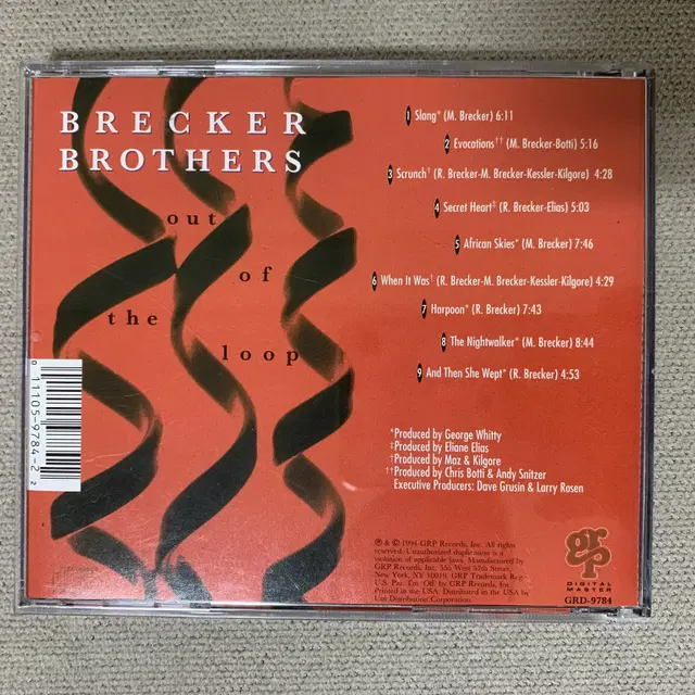 [CD] The Brecker Brothers - Out Of ...