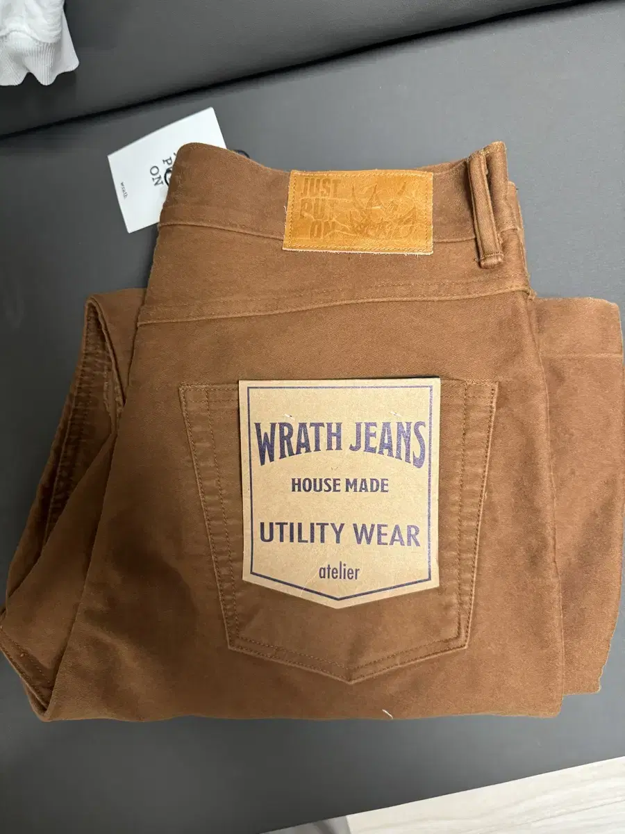 Wrath Wrath Lot.003 Moleskin Pants Brown