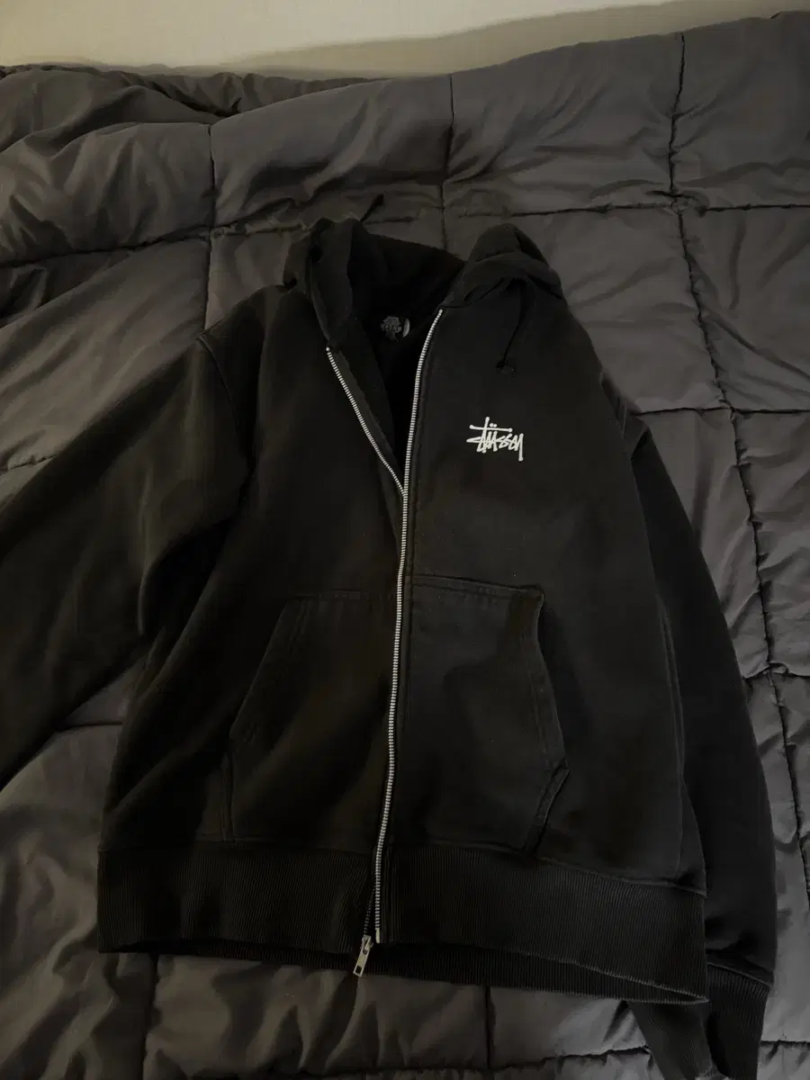 Stussy Basic Hooded Zip Up M 2023