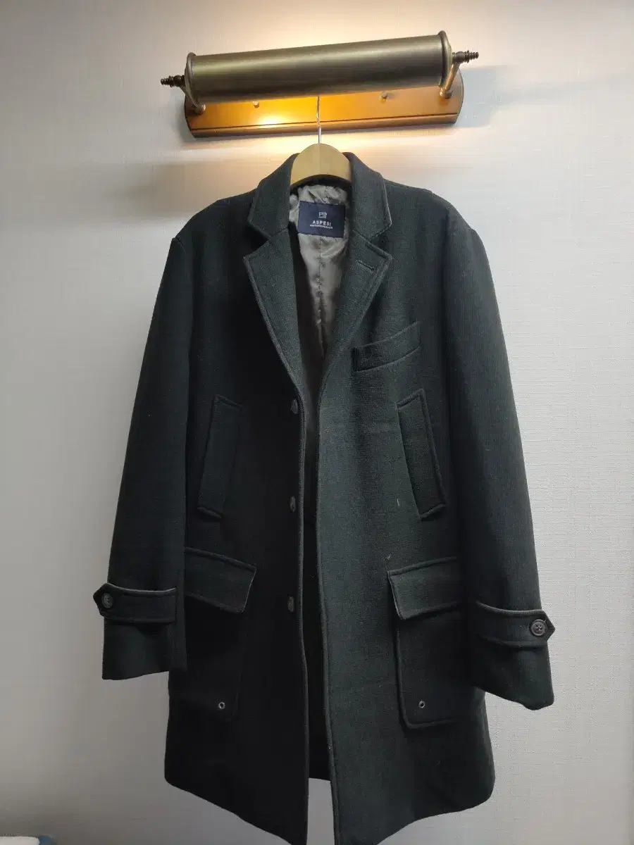 S) ASPESI Wool Coat for Sale