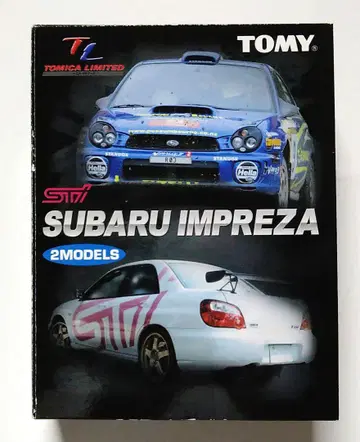 미개봉 새상품 토미카리 미테드 SUBARU IMPREZA 2MODELS