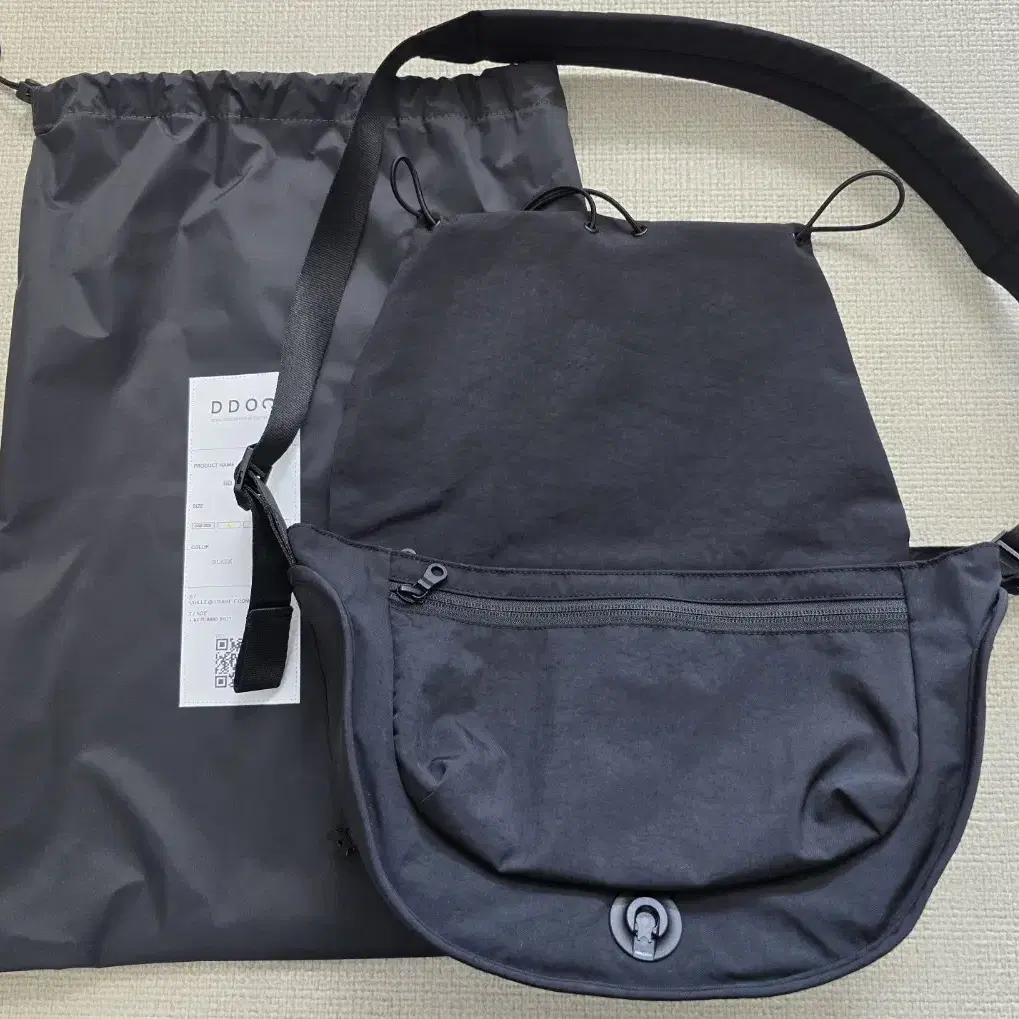 유세지 BD Bag (L) 블래ㅣ