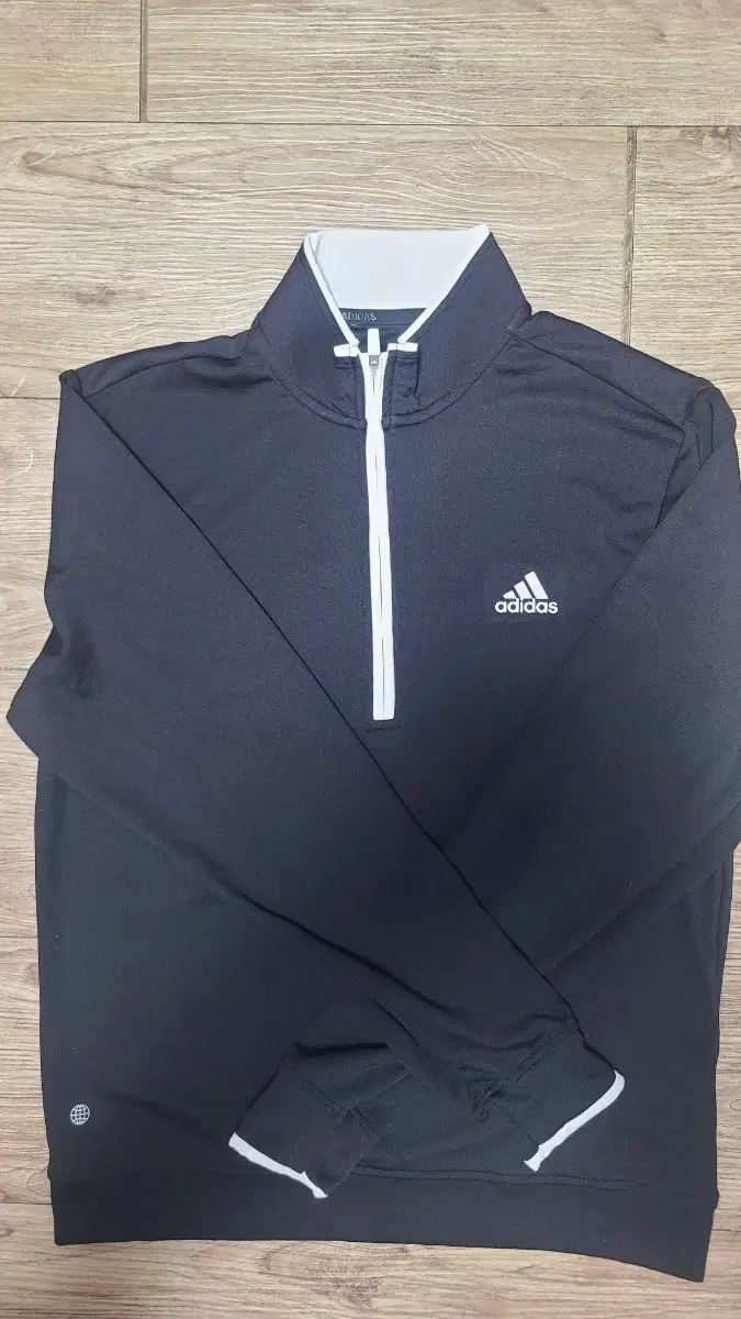 adidas Half Zip Long Sleeve T-Shirt 95