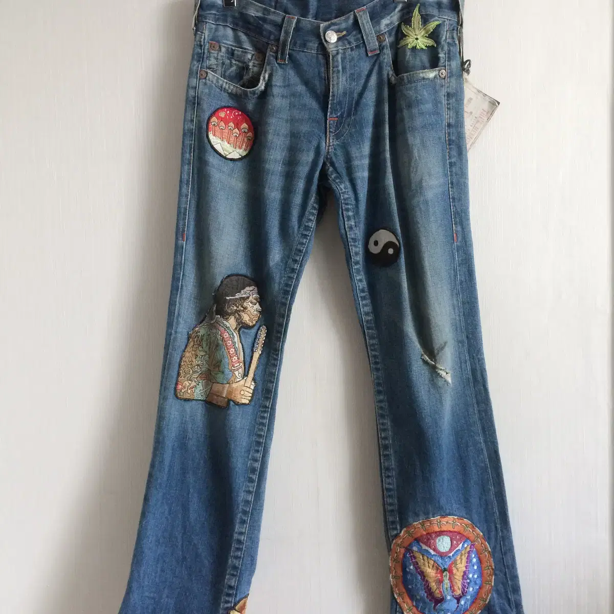 True religion jimi hendrix  denim pants