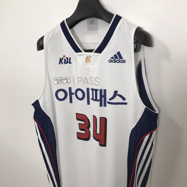 아디다스 KBL 한국인삼공사 김명훈 유니폼 [120사이즈]