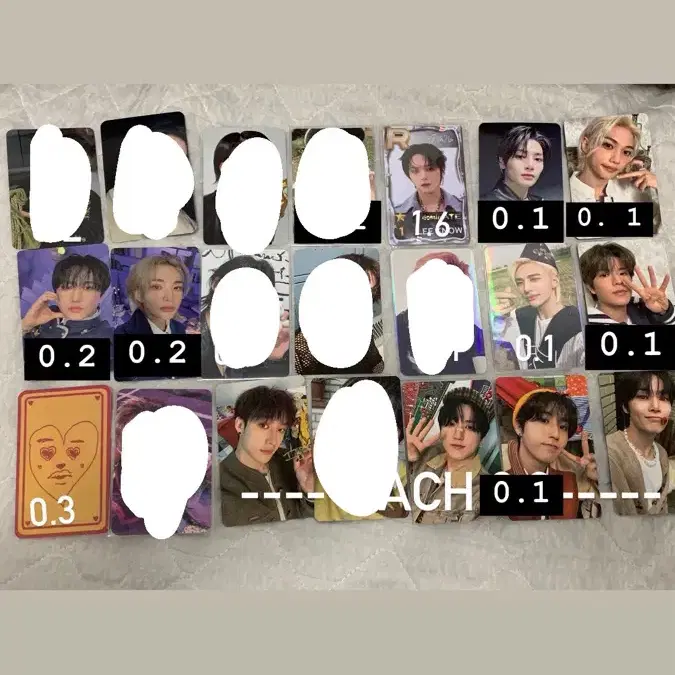 스키즈 스트레이키즈 포카 양도 skz pc sell