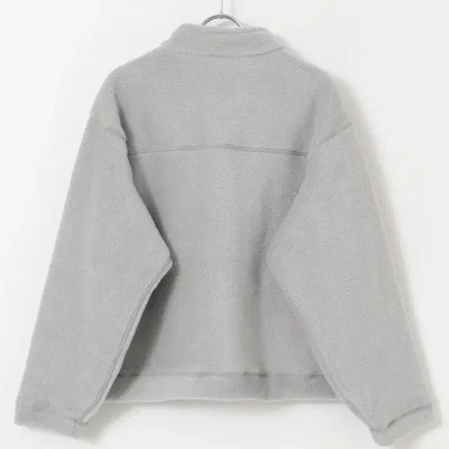 단톤 DANTON 스탠드 칼라 카디건 LIGHTGREY