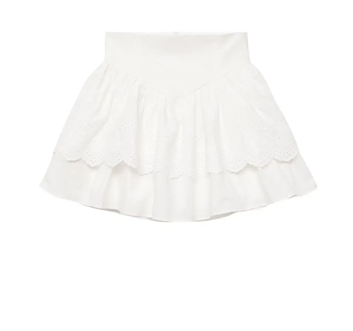 낫 유어로즈 Irene skirt (Ivory) 사이즈 M