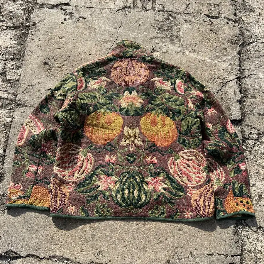 VINTAGE AUGUST MAX AZTEC WOVEN 러그자켓