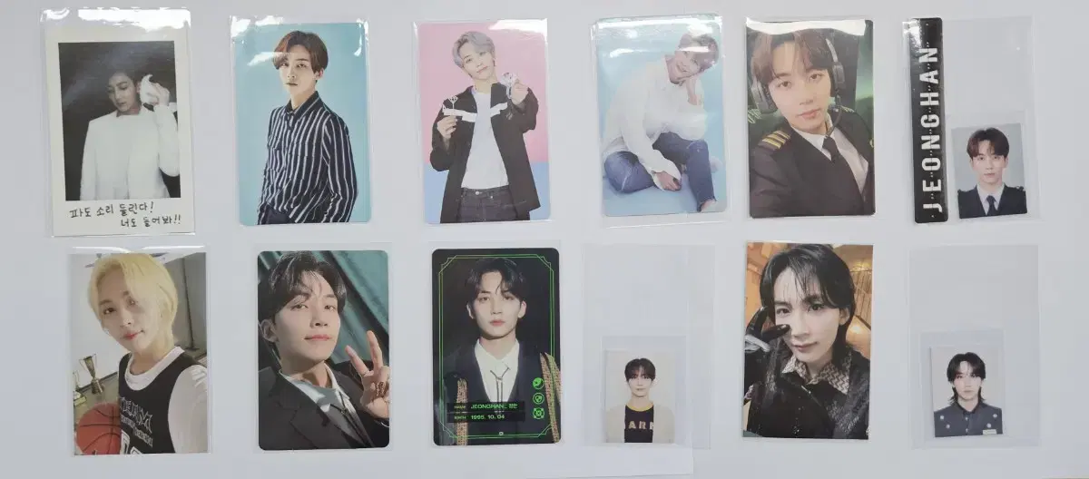 Seventeen Memberships jeonghan 1-8 Terms photocard and WTS