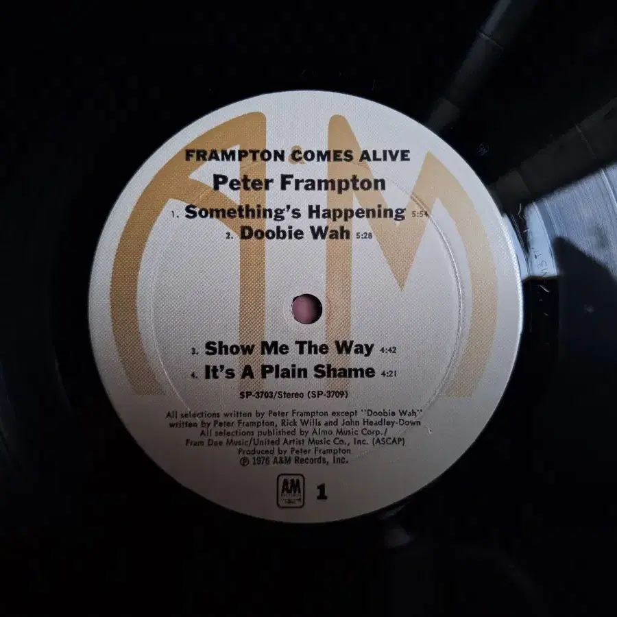 미국원반/Peter Frampton Comes Alive LP