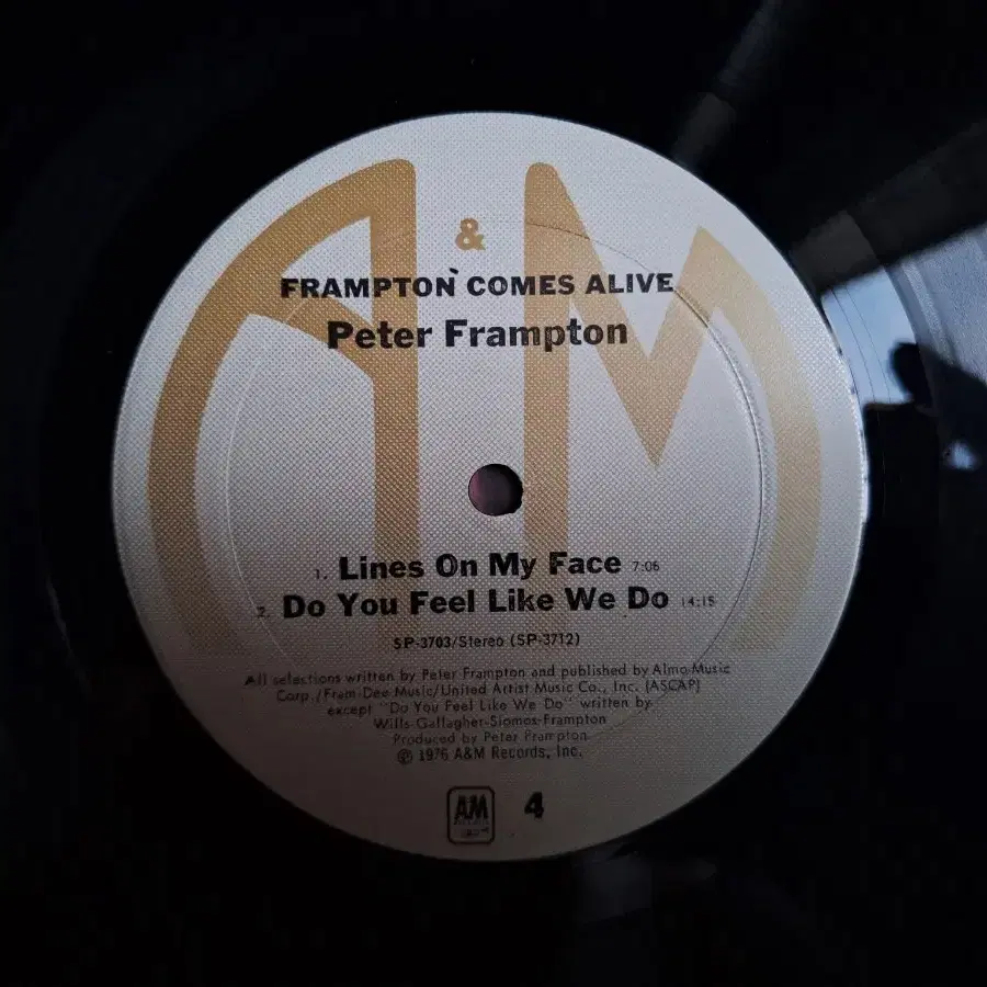 미국원반/Peter Frampton Comes Alive LP