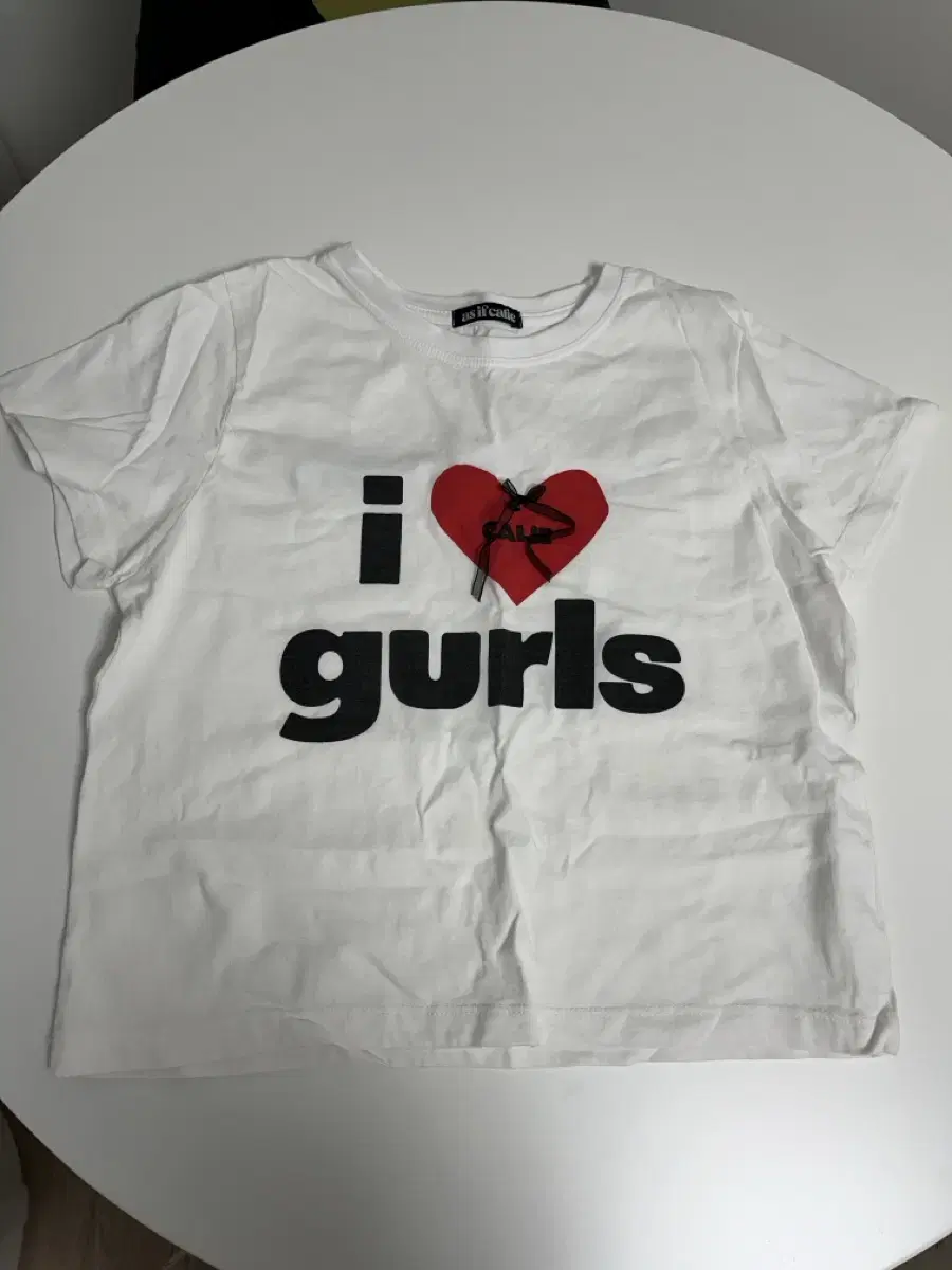 에즈이프캘리 반팔티 CALIE GURLS T-SHIRT WHITE