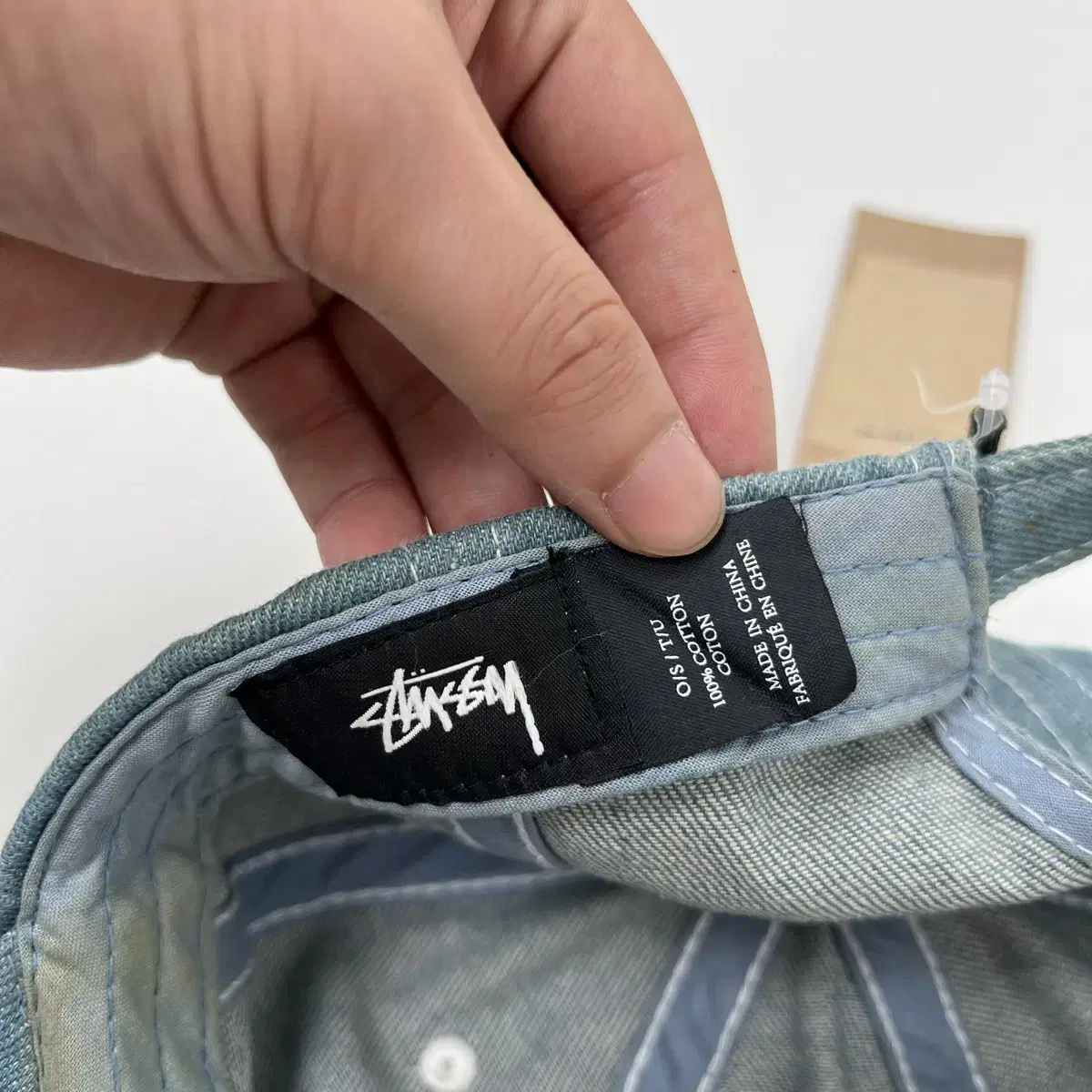 Stussy 스투시 스탁로고 6패널 캡