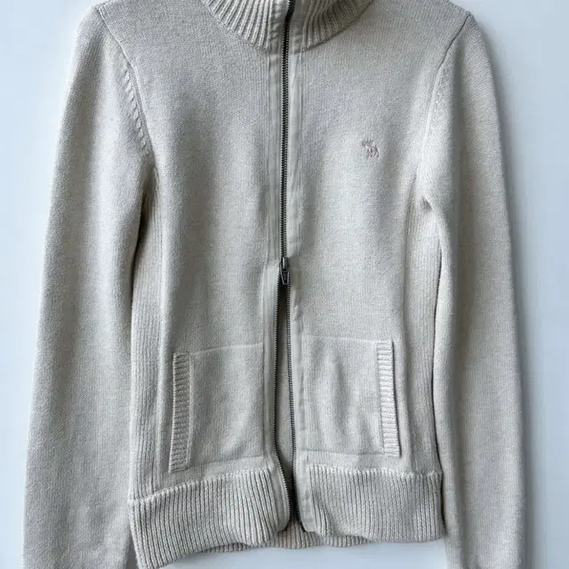 Abercrombie & Fitch 2way full-zip 니트집업