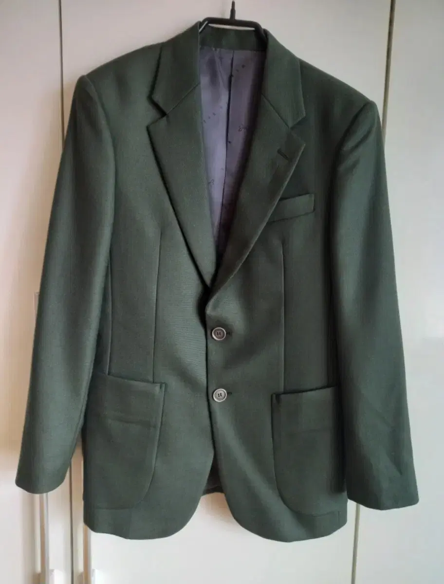 TI Foreman Men's Deep Green Slim Fit Jacket 95 New