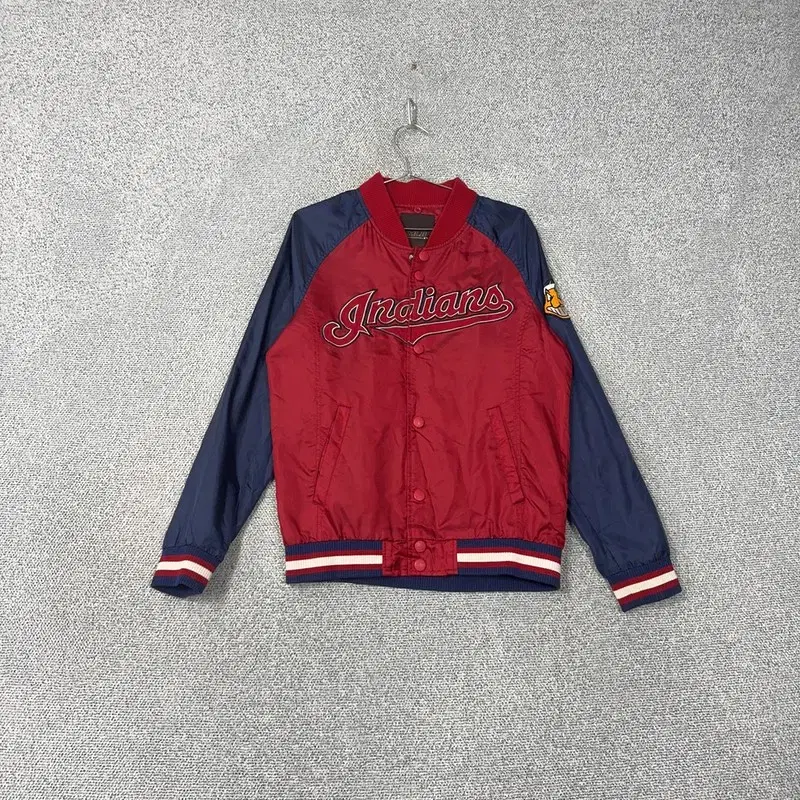 MLB Indians Printed Dangara Stadium Jacket Scarlet 95