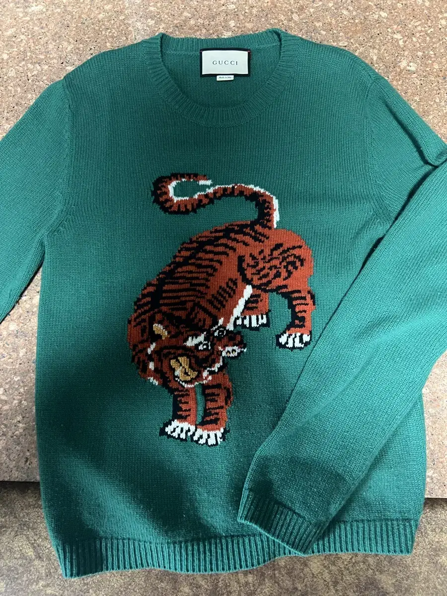 Gucci Bengal Tiger Knit S