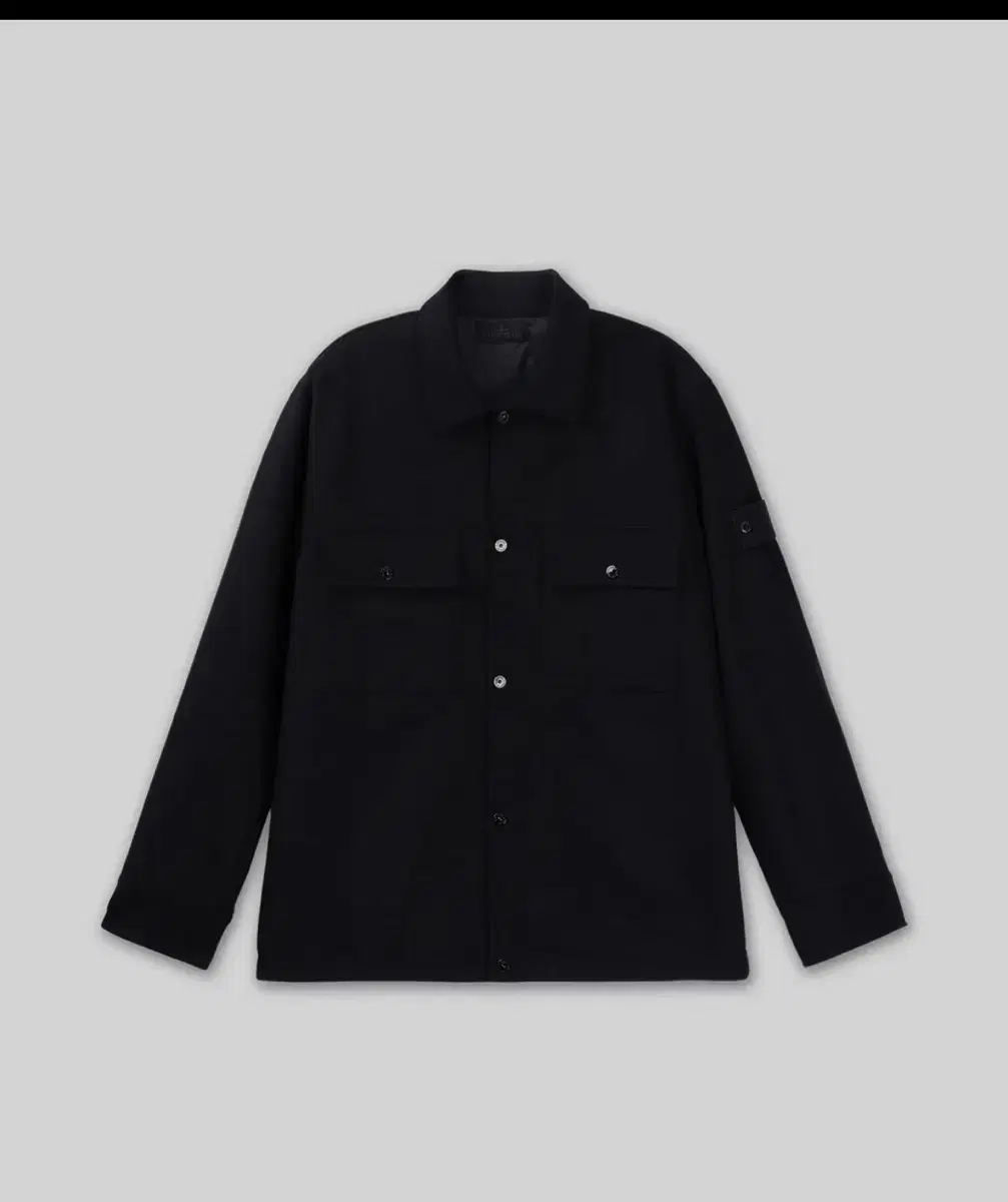 (New) Stone Island Ghostpiece Flannel Wool Jacket for sale (size L)