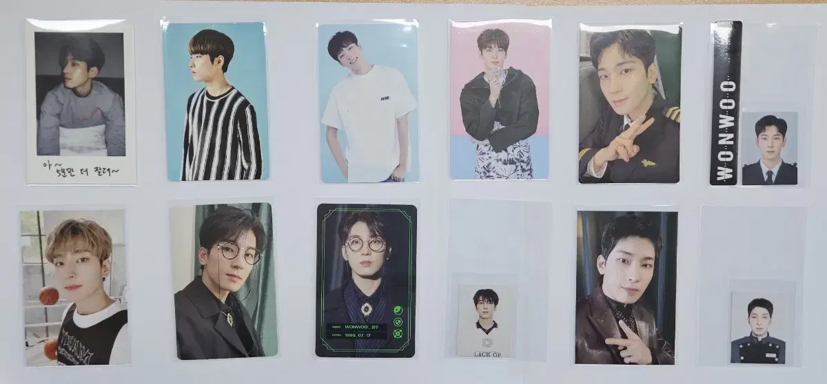 Seventeen Memberships wonwoo 1-8 Terms photocard and WTS