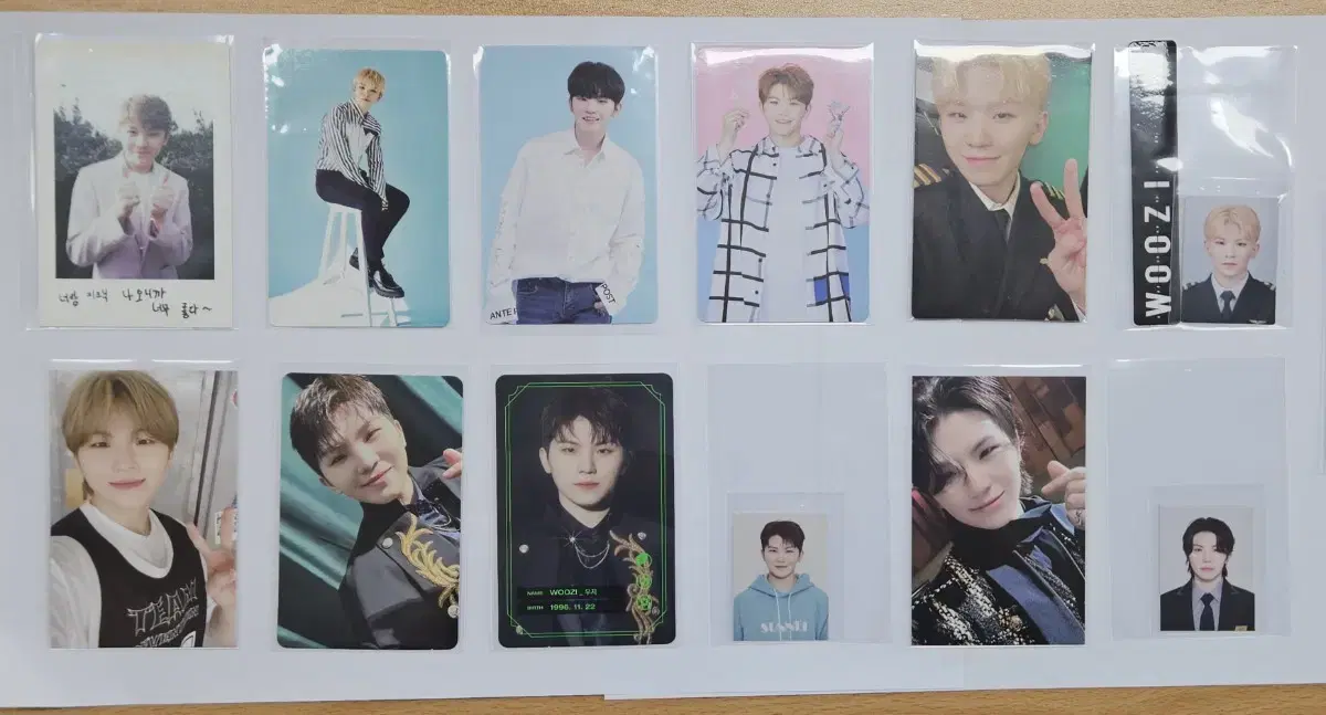 Seventeen Memberships woozi 1-8 Terms photocard and WTS