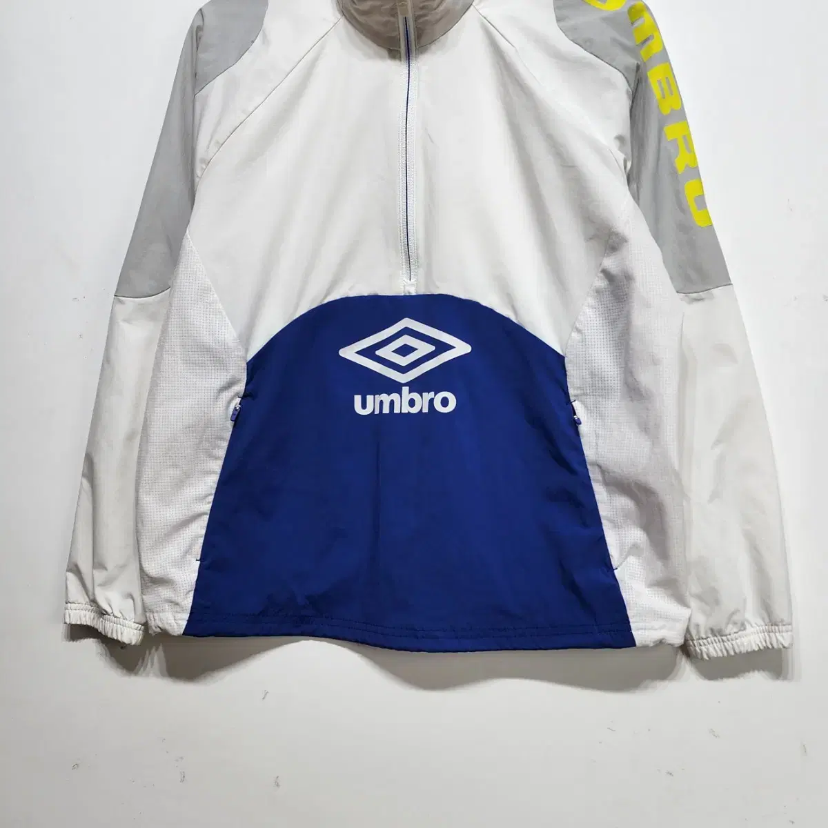 엄브로 UMBRO 빅로고 엄브로 반집업 바람막이 자켓 점퍼XS