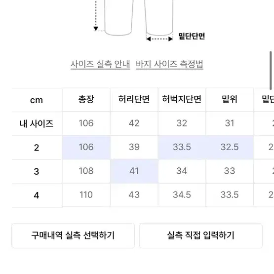 아르반 섹션라인워시드팬츠 빈티지베이지 3사이즈 판매합니다