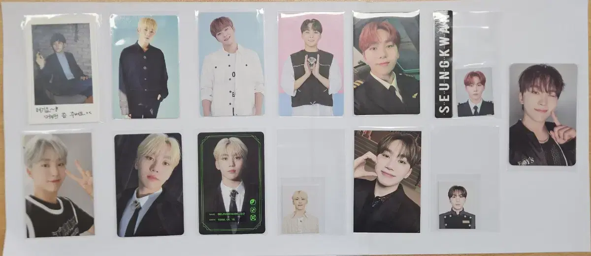 Seventeen Memberships seungkwan 1-8 Terms photocard and WTS