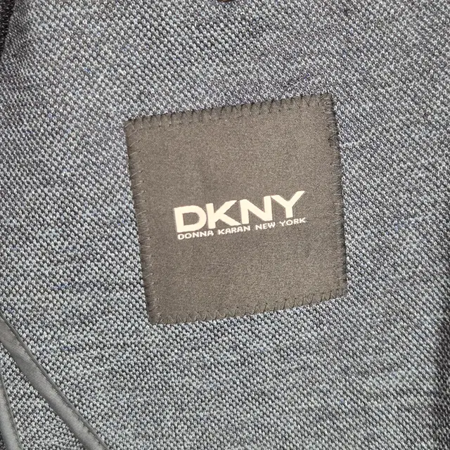 [100] DKNY 다크블루 린넨 블렌드 블레이져