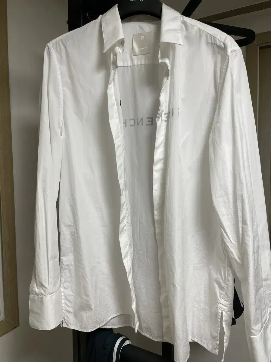 Givenchy reverse poplin shirt