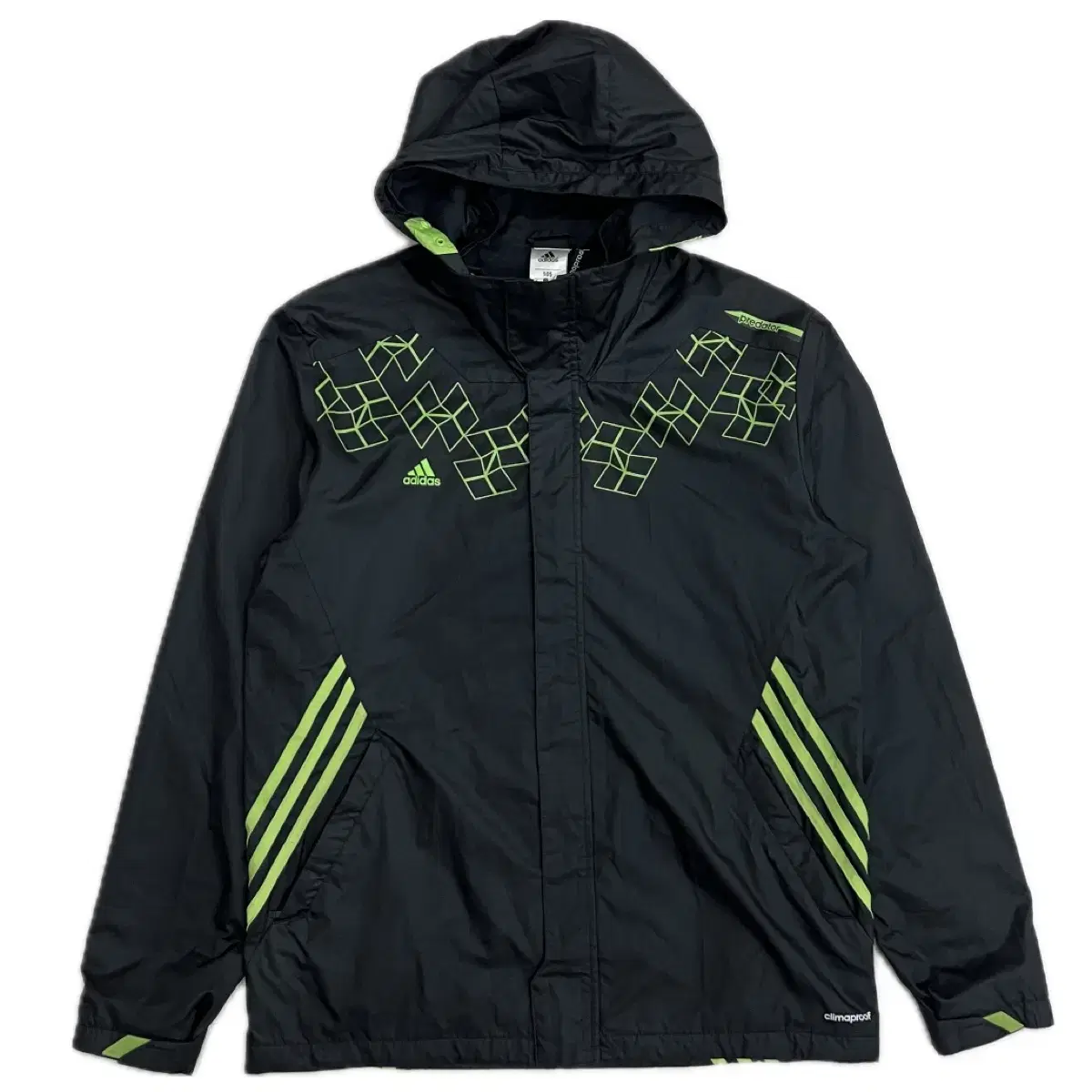 adidas Windbreaker Hooded Zip-Up Jacket 105Size XL