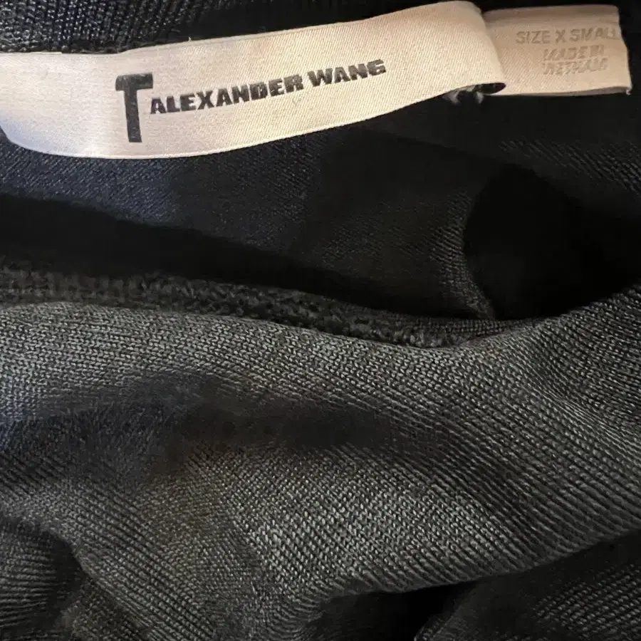 (세탁후 보관한 새상품) T Alexander wang 져지 원피스티xs