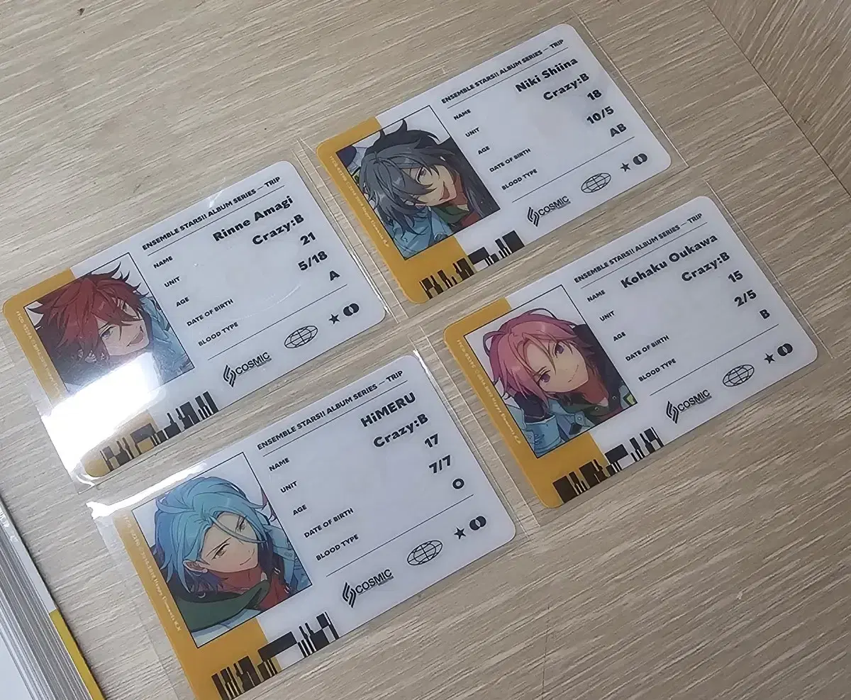 Angsta Ensemble Stars kkb krazyb trip trip id card