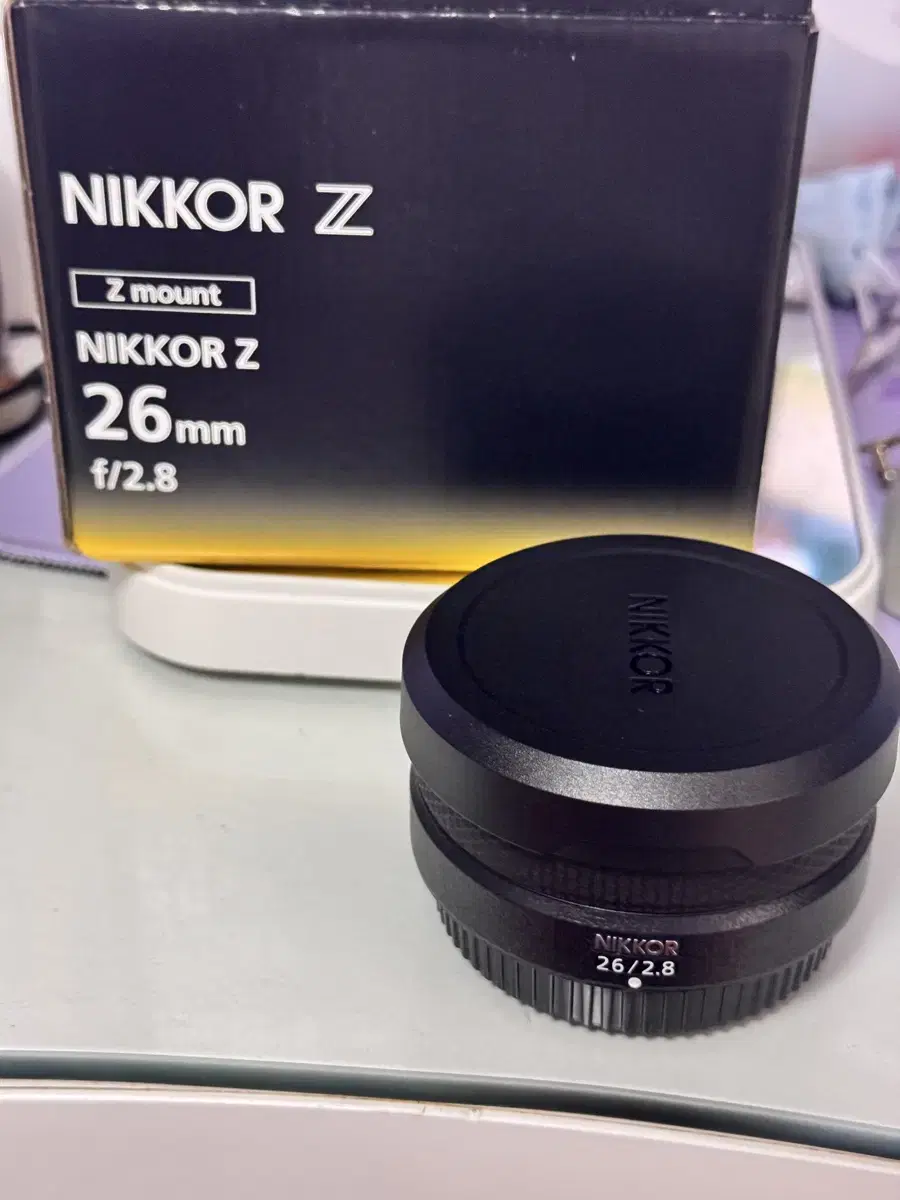 니콘 니코르 z 26mm F 2.8 팬케이크 렌즈