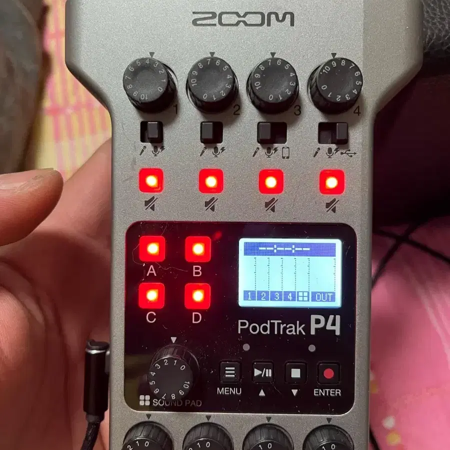 zoom PodTrak P4