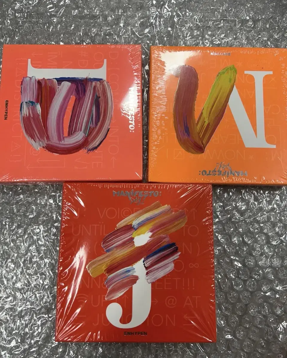 Enhypen mini 3 album set sealed album