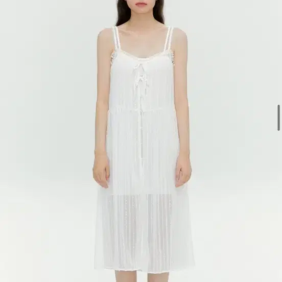 마가린핑거스 원피스 LACE LAYERED ONE-PIECE (WHITE