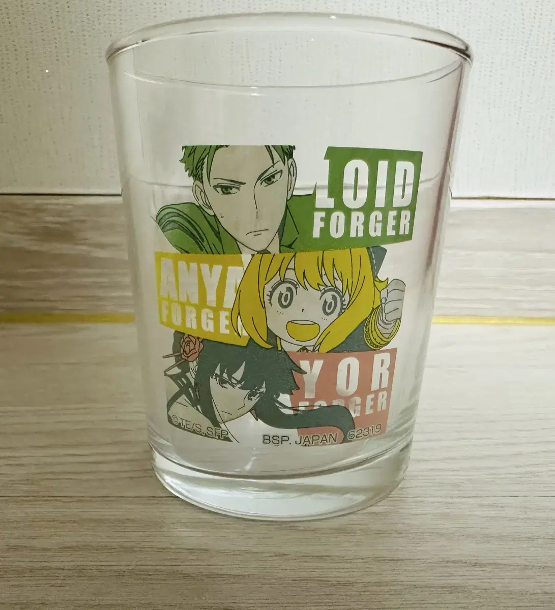 SPY FAMILY Spyakuji Glass Cup sell Ani Lloyd Jor