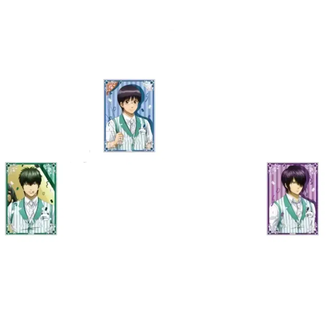 Gintama Yomiuri Collaboration acrylic kard Boxed Fragments